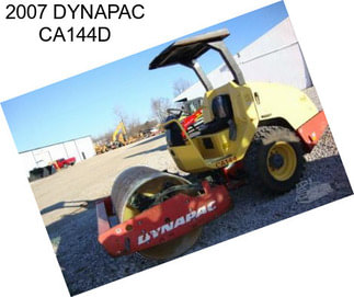 2007 DYNAPAC CA144D