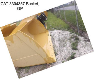 CAT 3304357 Bucket, GP