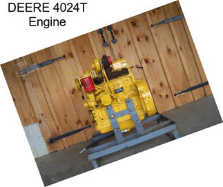 DEERE 4024T Engine