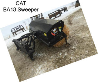 CAT BA18 Sweeper