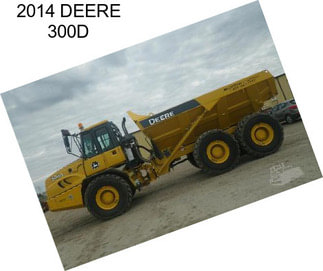 2014 DEERE 300D