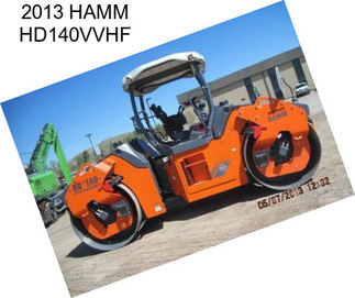 2013 HAMM HD140VVHF