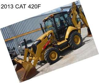 2013 CAT 420F