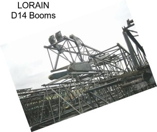 LORAIN D14 Booms