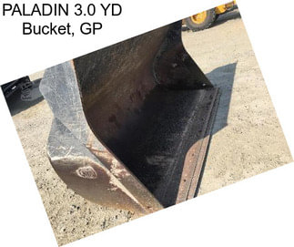 PALADIN 3.0 YD Bucket, GP