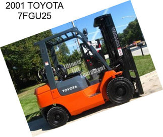 2001 TOYOTA 7FGU25