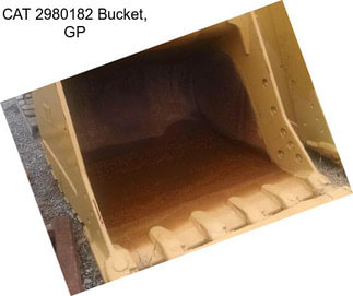 CAT 2980182 Bucket, GP