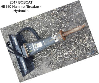 2017 BOBCAT HB980 Hammer/Breaker - Hydraulic