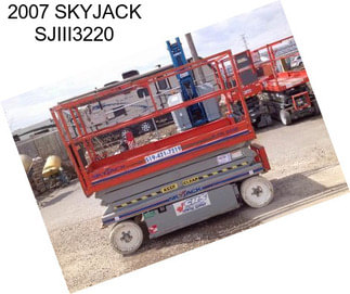 2007 SKYJACK SJIII3220