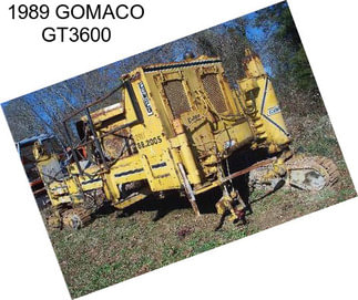 1989 GOMACO GT3600