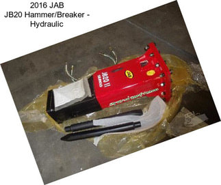 2016 JAB JB20 Hammer/Breaker - Hydraulic