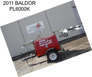 2011 BALDOR PL6000K