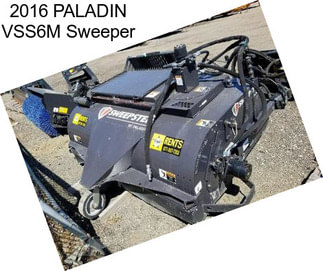 2016 PALADIN VSS6M Sweeper
