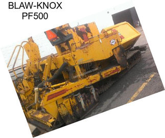 BLAW-KNOX PF500