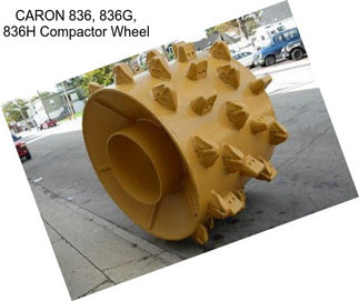 CARON 836, 836G, 836H Compactor Wheel