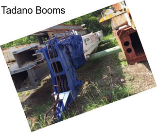 Tadano Booms