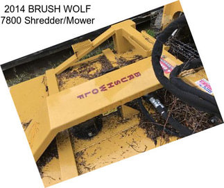 2014 BRUSH WOLF 7800 Shredder/Mower