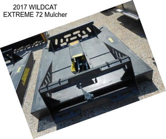 2017 WILDCAT EXTREME 72 Mulcher