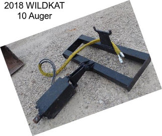 2018 WILDKAT 10 Auger