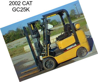 2002 CAT GC25K