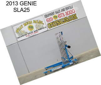 2013 GENIE SLA25