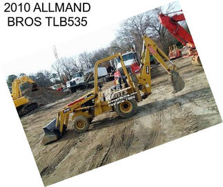 2010 ALLMAND BROS TLB535