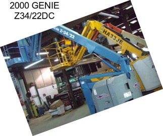 2000 GENIE Z34/22DC