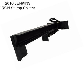 2016 JENKINS IRON Stump Splitter