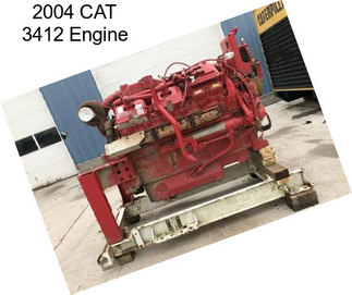 2004 CAT 3412 Engine