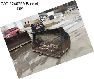 CAT 2240759 Bucket, GP