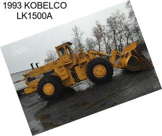 1993 KOBELCO LK1500A