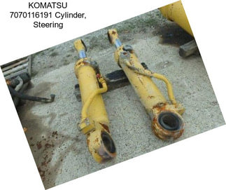 KOMATSU 7070116191 Cylinder, Steering