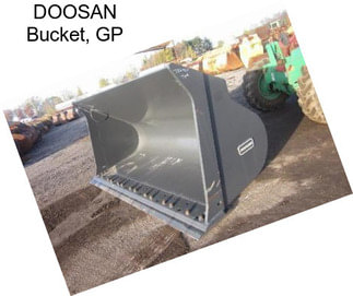 DOOSAN Bucket, GP