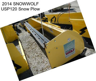 2014 SNOWWOLF USP120 Snow Plow