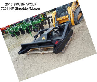 2016 BRUSH WOLF 7201 HF Shredder/Mower