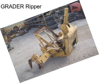 GRADER Ripper