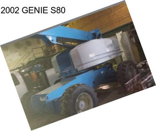 2002 GENIE S80