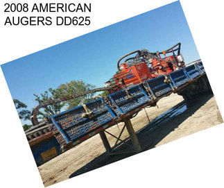 2008 AMERICAN AUGERS DD625