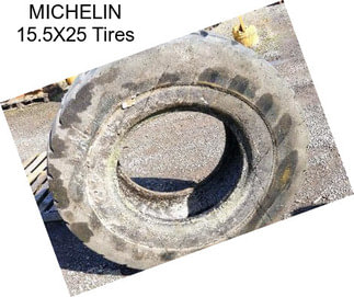 MICHELIN 15.5X25 Tires