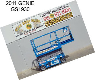 2011 GENIE GS1930