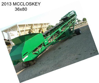 2013 MCCLOSKEY 36x80