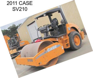 2011 CASE SV210