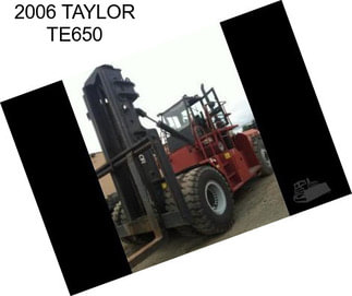2006 TAYLOR TE650
