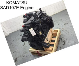 KOMATSU SAD107E Engine