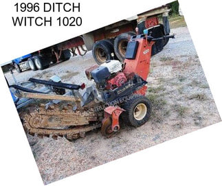 1996 DITCH WITCH 1020
