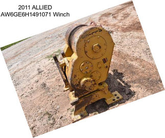 2011 ALLIED AW6GE6H1491071 Winch