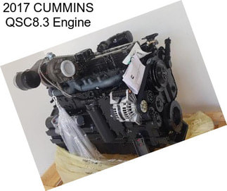 2017 CUMMINS QSC8.3 Engine