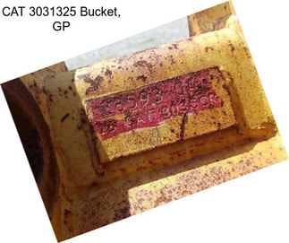 CAT 3031325 Bucket, GP