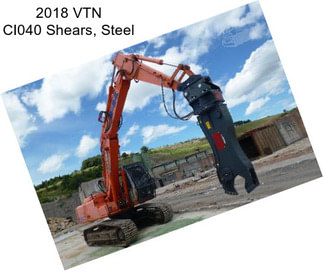 2018 VTN CI040 Shears, Steel