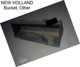 NEW HOLLAND Bucket, Other